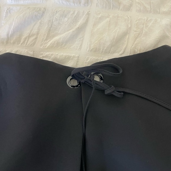 Rag & bone Eliza Popover Black Layered Midi Dress - Picture 9 of 11